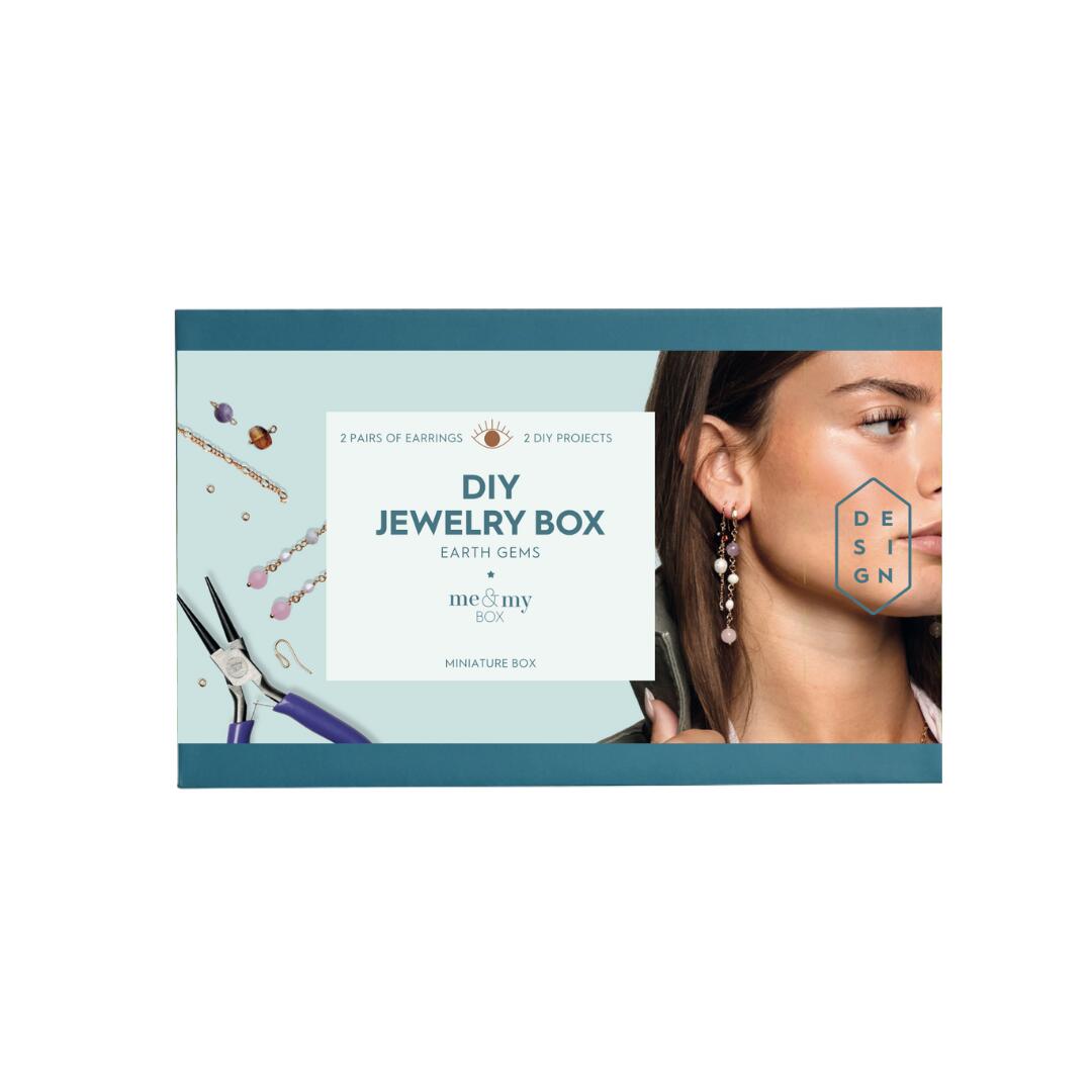 Earth Gems DIY smykkebox - forgyldt